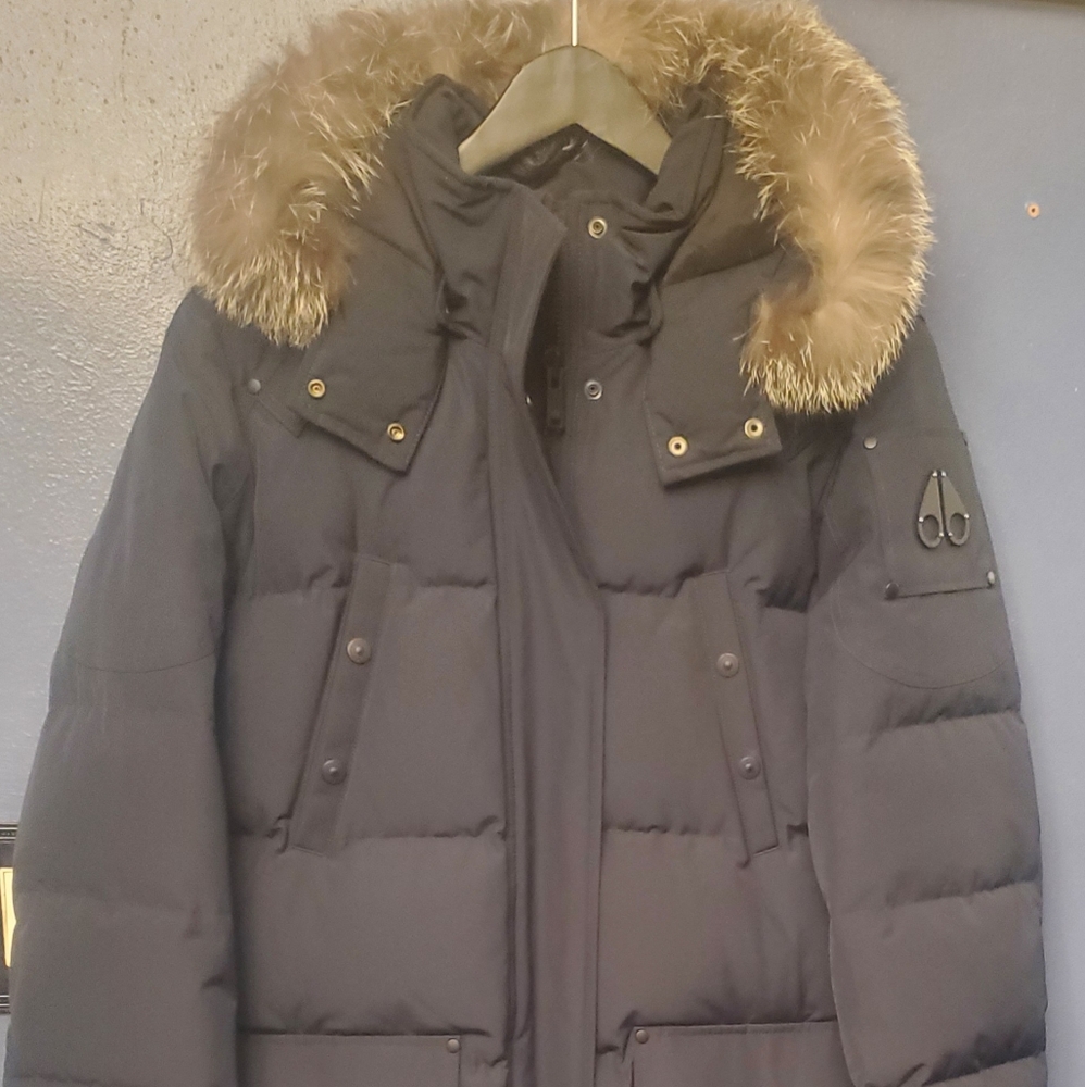 Moose Knuckle ~ Navy Blue Long Coat